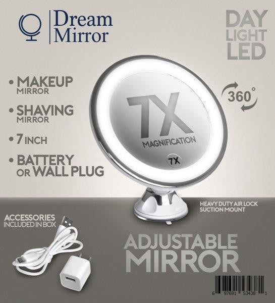 2. Dream Mirror Makeup Mirror Or Shaving Mirror